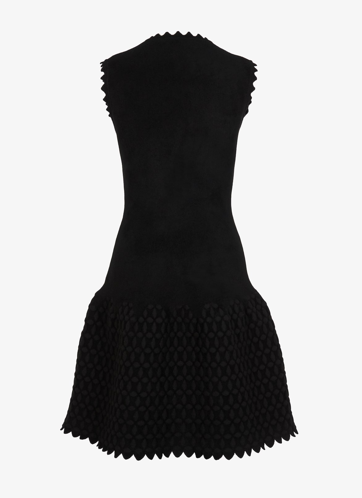 Scalloped Dress ALAÏA BLACK SCALLOPED DRESS